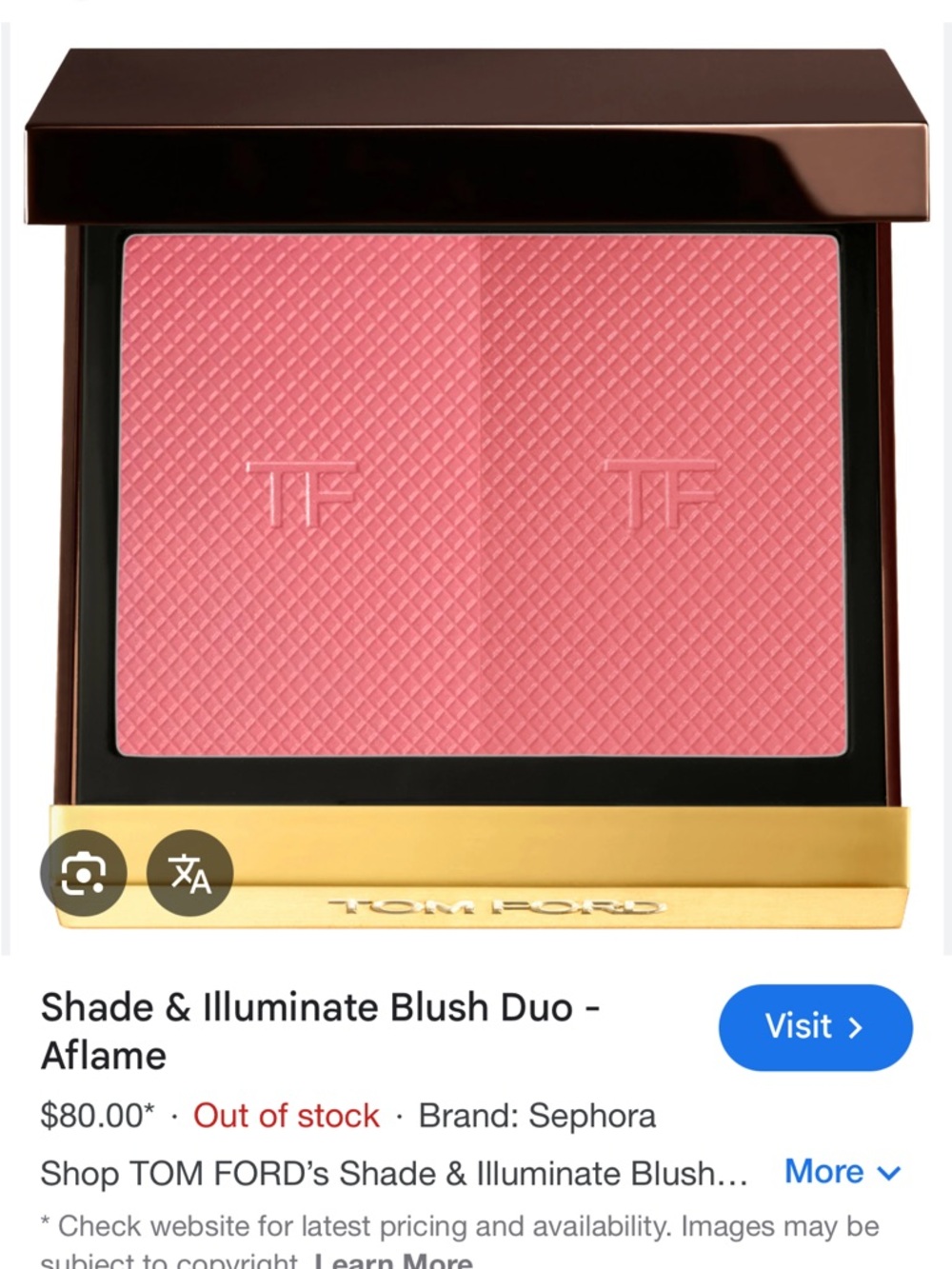 Tom Ford Shade & Illuminate Duo - Aflame BNIB